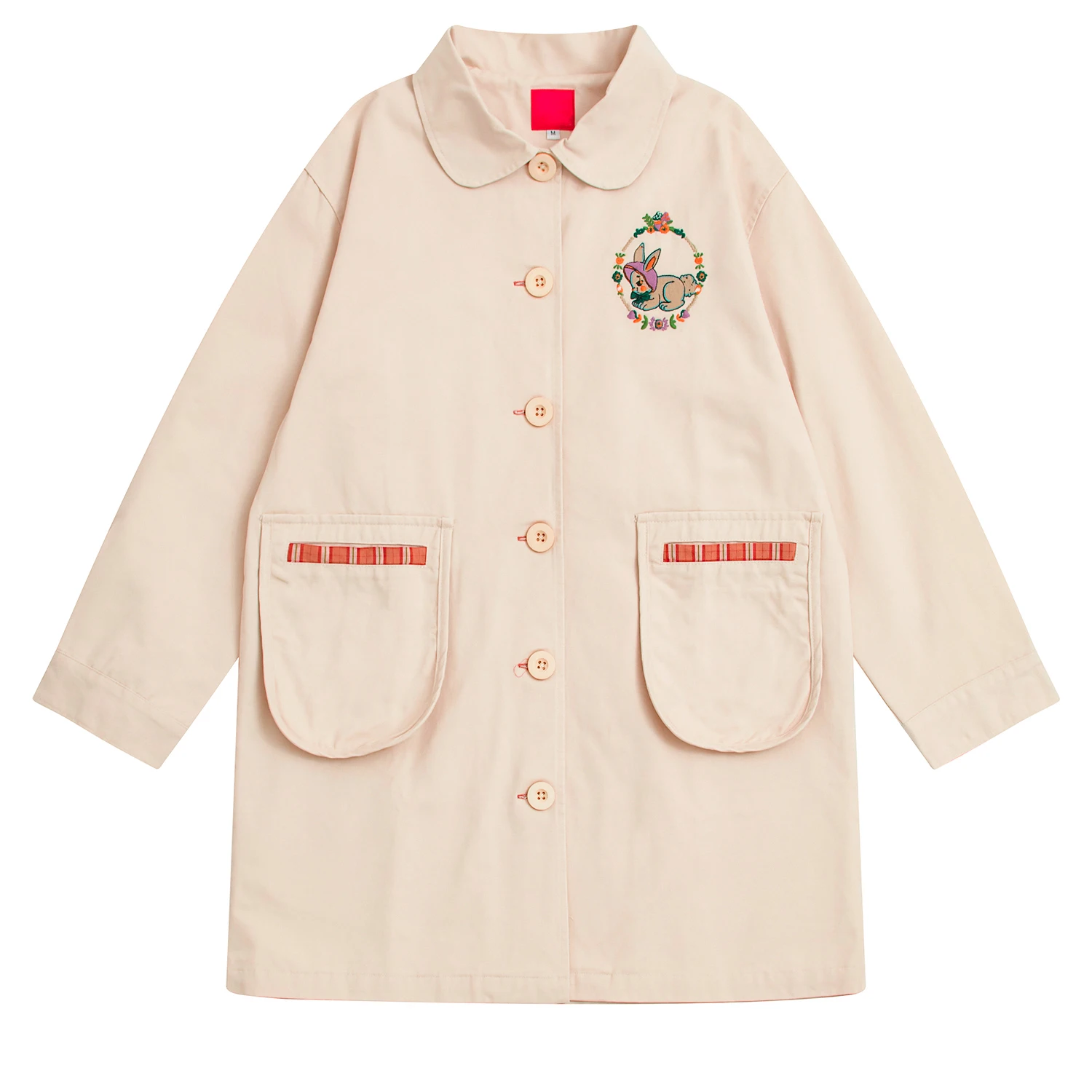 New Autumn Women Long Trench Coats Emboridery Windbreaker Loose Fashion Casual Outwear Cute Rabbit Embroidery Khaki Cotton
New Autumn Women Long Trench Coats Emboridery Windbreaker Loose Fashion Casual Outwear Cute Rabbit Embroidery Khaki Cotton