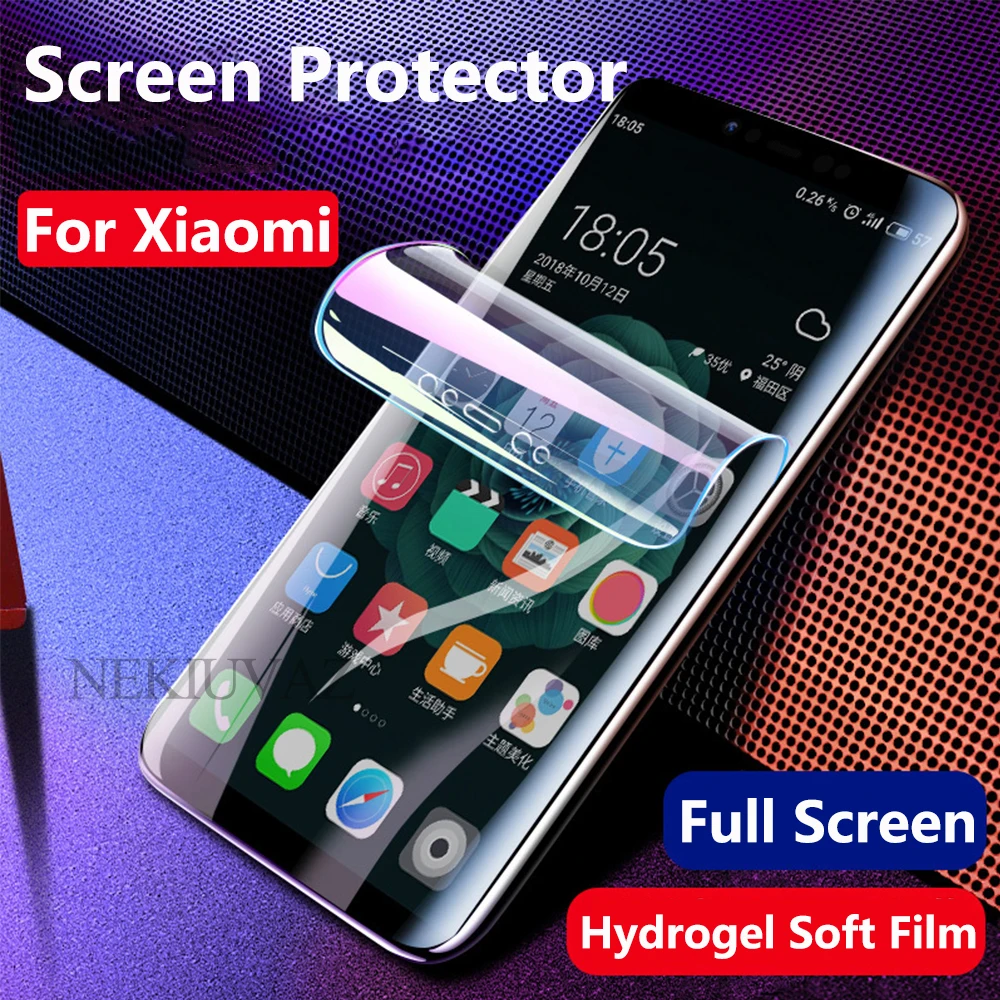 Screen Protector For Redmi Note 7 Screen Protector Hydrogel Full Cover Film For Xiaomi Redmi Note 6 Pro/Mi 9/Redmi 7 Not Glass
Screen Protector For Redmi Note 7 Screen Protector Hydrogel Full Cover Film For Xiaomi Redmi Note 6 Pro/Mi 9/Redmi 7 Not Glass