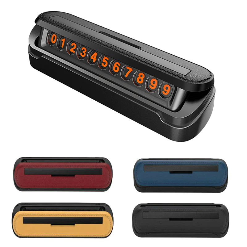 Car Temporary Parking Card Rotatable Telephone Number Plate Magnetic Adsorption Design Car Styling Promotion
Car Temporary Parking Card Rotatable Telephone Number Plate Magnetic Adsorption Design Car Styling Promotion