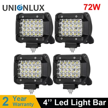 4inch 72w four Rows IP67 waterproof Spot LED Work Light Bar 12V 24V Offroad tractor Car Truck SUV ATV 4X4 4WD Trailer Pickup
4inch 72w four Rows IP67 waterproof Spot LED Work Light Bar 12V 24V Offroad tractor Car Truck SUV ATV 4X4 4WD Trailer Pickup
