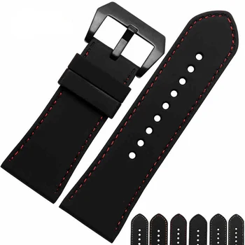 New! Natural Silicone Strap Waterproof and Sweatproof Strap for DSpanerai Panerai Watch 30mm
New! Natural Silicone Strap Waterproof and Sweatproof Strap for DSpanerai Panerai Watch 30mm