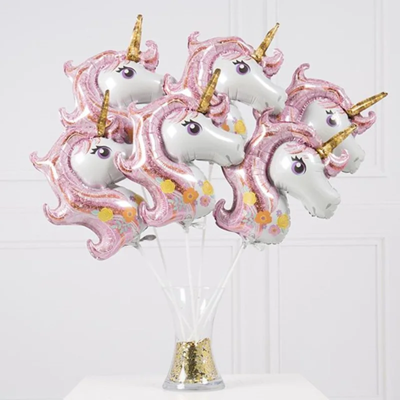 10pcs Mini Rainbow Unicorn Air foil Balloons Baby Shower Cartoon Animal Balloon Birthday Party Wedding Decoration Kids Toys Ball
10pcs Mini Rainbow Unicorn Air foil Balloons Baby Shower Cartoon Animal Balloon Birthday Party Wedding Decoration Kids Toys Ball