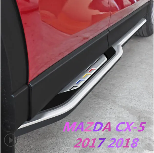 Car Aluminum alloy Running Board Side Step Nerf Bar Pedal For 17 Mazda CX-5 CX5 2017 2018 2019
Car Aluminum alloy Running Board Side Step Nerf Bar Pedal For 17 Mazda CX-5 CX5 2017 2018 2019