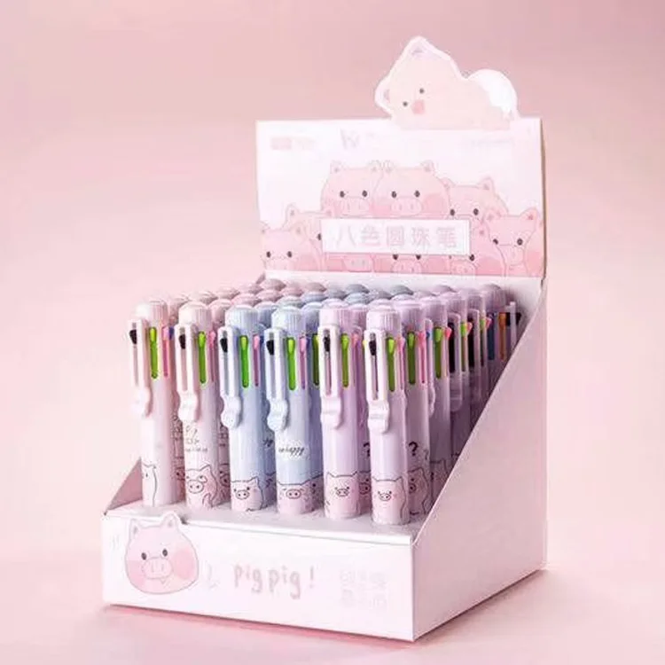 Pig Print Plastic 8 Colors Chunky Ballpoint Pen School Office Supply Gift Stationery Papelaria Escolar
Pig Print Plastic 8 Colors Chunky Ballpoint Pen School Office Supply Gift Stationery Papelaria Escolar