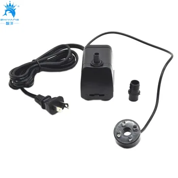 AC110V 7W US Plug Submersible Water Pump Aquarium pump Fish tank Pond Fountain pump with LED Light
AC110V 7W US Plug Submersible Water Pump Aquarium pump Fish tank Pond Fountain pump with LED Light