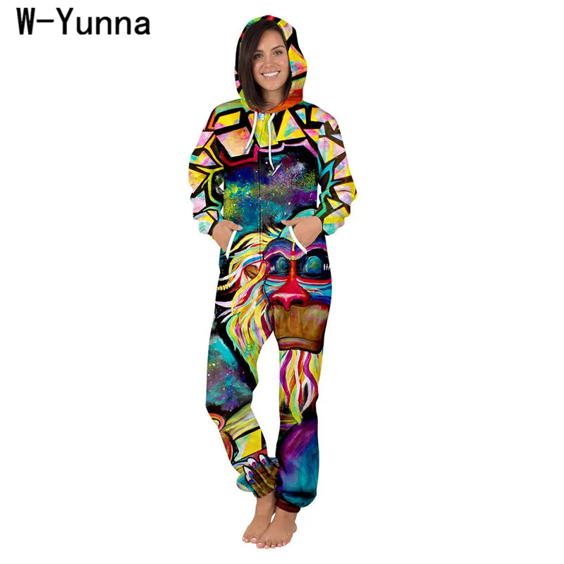 W-Yunna Unisex Loose Hooded Onesies One Piece Spandex 3d Print Women Pajamas Sets Black Ink Print Hooded Jumpsuits Winter
W-Yunna Unisex Loose Hooded Onesies One Piece Spandex 3d Print Women Pajamas Sets Black Ink Print Hooded Jumpsuits Winter
