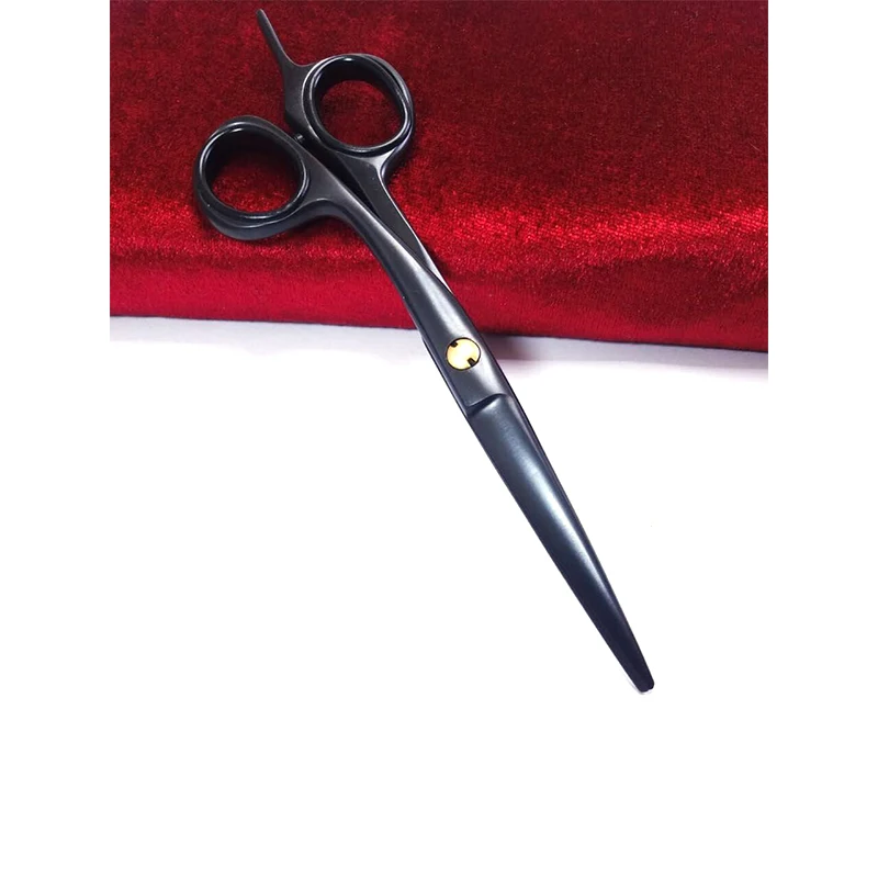 6 Inches Black Color Scissors Hairdressing Beard Scissors Sharp Blade Japanese Stainless Steel Scissors F-09
6 Inches Black Color Scissors Hairdressing Beard Scissors Sharp Blade Japanese Stainless Steel Scissors F-09