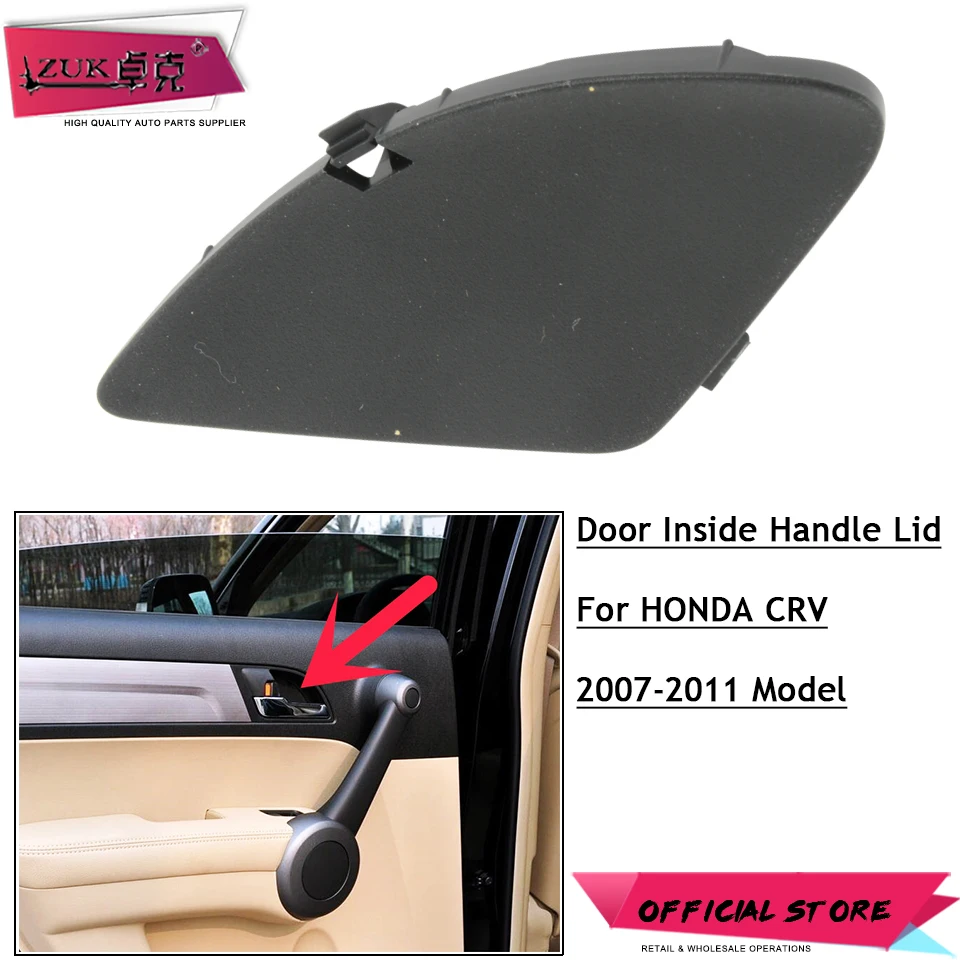 ZUK Auto Car Inner Interior Inside Door Handle Cover Cap Case Lid For HONDA CRV 2007 2008 2009 2010 2011 Black Color Front=Rear
ZUK Auto Car Inner Interior Inside Door Handle Cover Cap Case Lid For HONDA CRV 2007 2008 2009 2010 2011 Black Color Front=Rear