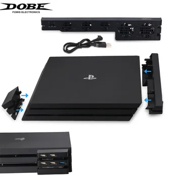 DOBE 2-in-1 Turbo Cooler&USB Hub Combo Kit For PS4 Pro Sensor Temperature Controlled Cooling Fan And Adapter Charger Controller.
DOBE 2-in-1 Turbo Cooler&USB Hub Combo Kit For PS4 Pro Sensor Temperature Controlled Cooling Fan And Adapter Charger Controller.