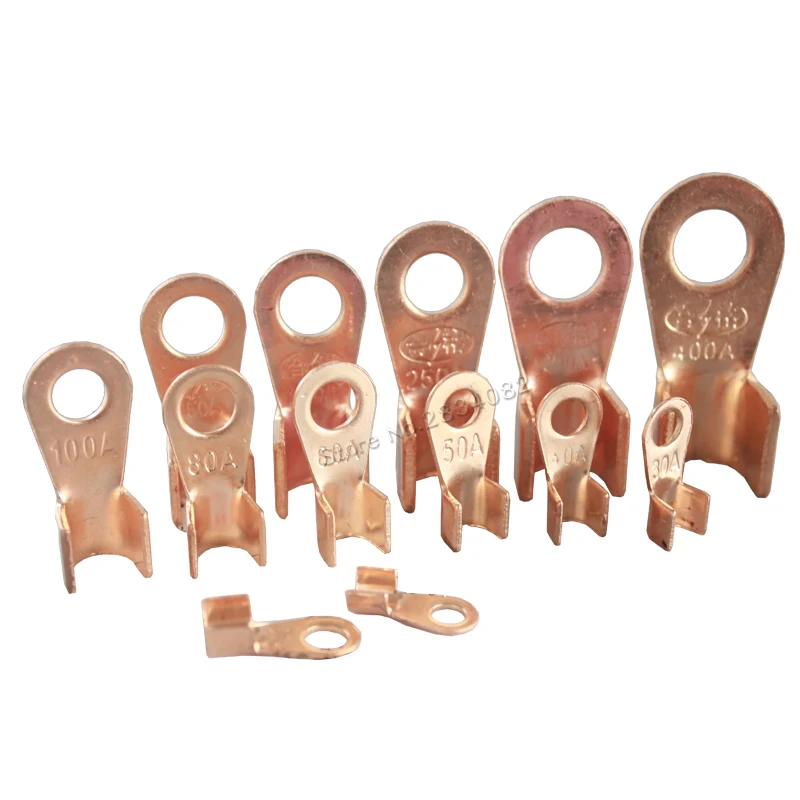 10pcs OT-10A 20A 30A 40A 50A 60A 80A 100A 150A Dia Copper Circular Splice Terminal Wire Naked Connector Battery Cable
10pcs OT-10A 20A 30A 40A 50A 60A 80A 100A 150A Dia Copper Circular Splice Terminal Wire Naked Connector Battery Cable