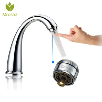 Water Saving Tap Aerator Valve One Touch Control Faucet Aerators Brass 24mm Male Thread Bubbler Kitchen Faucet Accessories
Water Saving Tap Aerator Valve One Touch Control Faucet Aerators Brass 24mm Male Thread Bubbler Kitchen Faucet Accessories