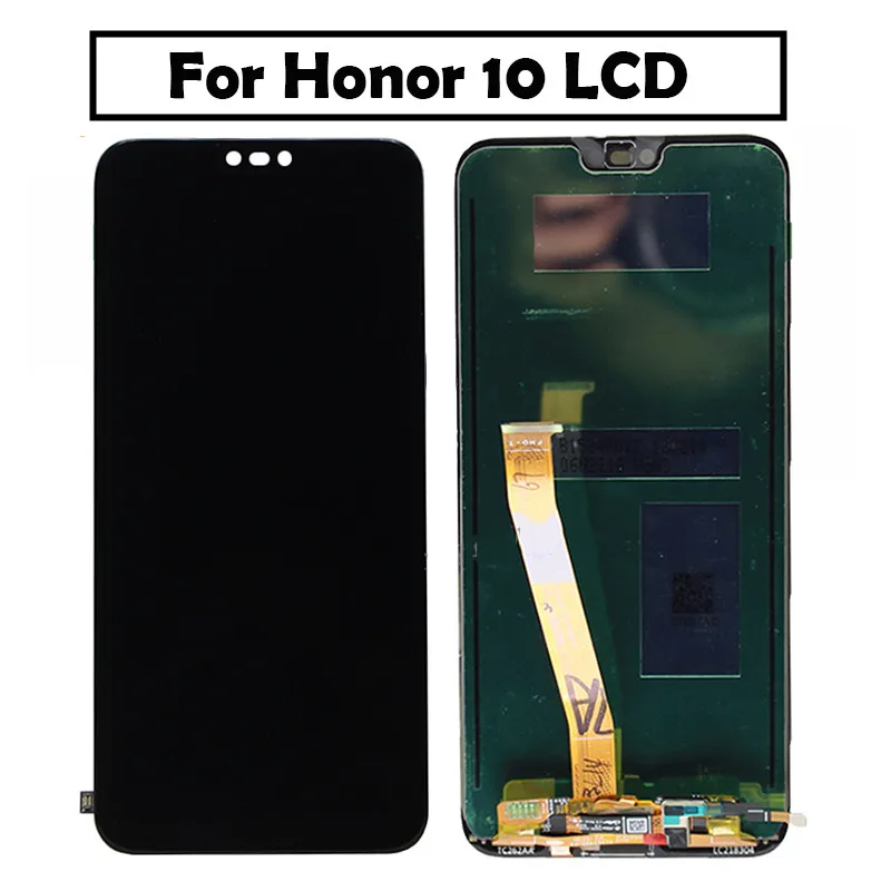Honor 10 LCD Display Touch Screen Digitizer Sensor Assembly For 5.8" Huawei Honor 10 LCD Honor10 Screen Replacement Parts
Honor 10 LCD Display Touch Screen Digitizer Sensor Assembly For 5.8" Huawei Honor 10 LCD Honor10 Screen Replacement Parts