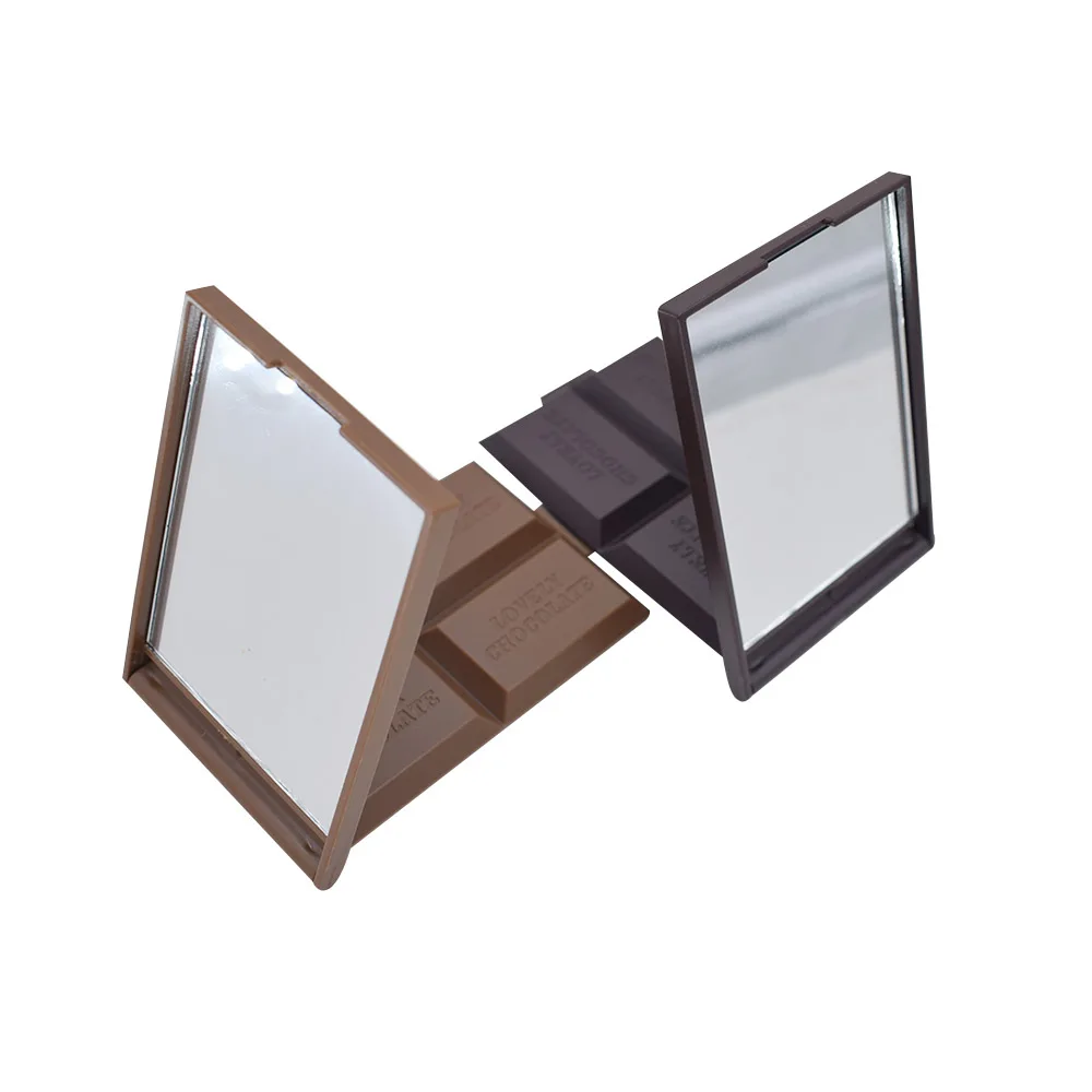 Funny Dark Brown Chocolate Pocket Mirror Woman Makeup tool For Cosmetic Use At Home Office Design Make-up Mirror
Funny Dark Brown Chocolate Pocket Mirror Woman Makeup tool For Cosmetic Use At Home Office Design Make-up Mirror