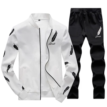 MYAZHOU2018 Men's Sportwear Suit Sweatshirt Tracksuit Without Hoodie Men Casual Active Suit Zipper Outwear 2PC Jacket+Pants Sets
MYAZHOU2018 Men's Sportwear Suit Sweatshirt Tracksuit Without Hoodie Men Casual Active Suit Zipper Outwear 2PC Jacket+Pants Sets