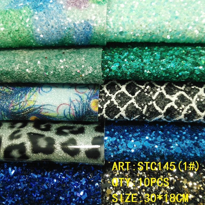 CLEAR STOCK 1SET(10PCS )30X18cm Alisa Glitter Cuero Sintetico Glitter Leather For DIY hair Accessroies Craft STC145
CLEAR STOCK 1SET(10PCS )30X18cm Alisa Glitter Cuero Sintetico Glitter Leather For DIY hair Accessroies Craft STC145