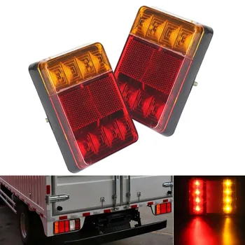 12V Truck Trailer Utes Boats 8 LEDS bright Rear Light Waterproof Camper Indicator Reverse Van Car Truck taillight
12V Truck Trailer Utes Boats 8 LEDS bright Rear Light Waterproof Camper Indicator Reverse Van Car Truck taillight