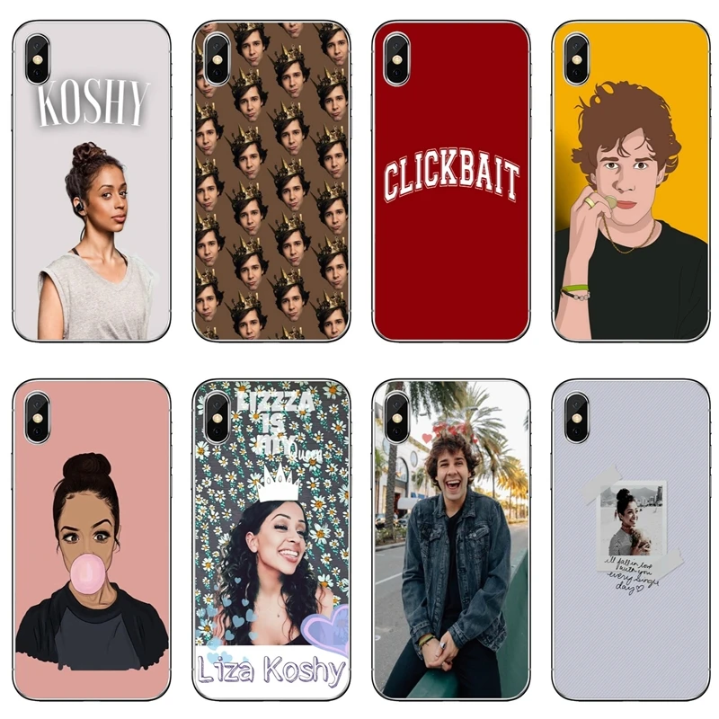 Liza Koshy David Dobrik For LG G5 G6 G7 Q6 Q7 Q8 Q9 V30 X Power 2 3 Nokia 6 7 8 9 For OnePlus 3T 5T 6T soft phone cases
Liza Koshy David Dobrik For LG G5 G6 G7 Q6 Q7 Q8 Q9 V30 X Power 2 3 Nokia 6 7 8 9 For OnePlus 3T 5T 6T soft phone cases
