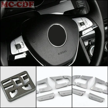Car-styling ABS steering wheel buttons Cover Trim sticker for VW GOLF 7 MK7 Passat B8 Tiguan T-roc 2018 6ps/lot car accessories
Car-styling ABS steering wheel buttons Cover Trim sticker for VW GOLF 7 MK7 Passat B8 Tiguan T-roc 2018 6ps/lot car accessories