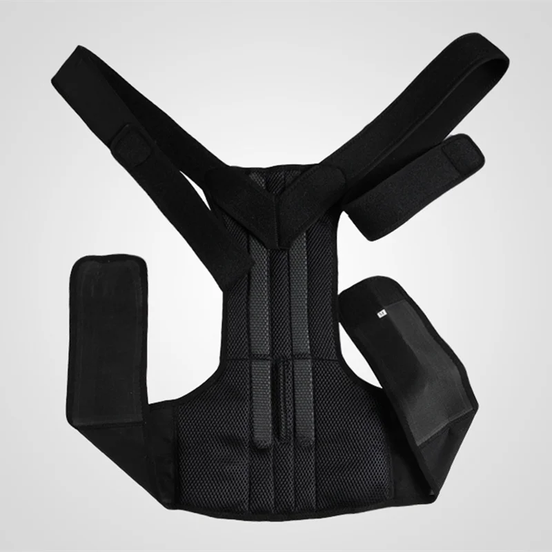 Generic Adjustable Back Support Belt Posture Corrector Shoulder Lumbar