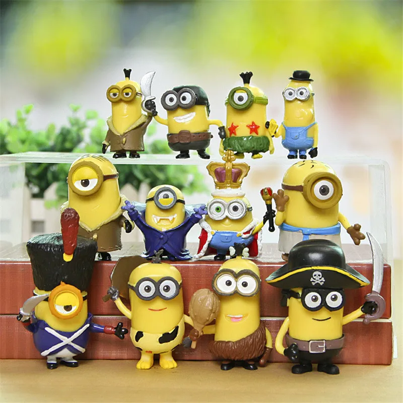 12Pcs/Set Opp Pakcing Despicable Me 3 Minions Ornaments Decoration PVC Action Figures Dolls For Kids Children Toys Gifts
12Pcs/Set Opp Pakcing Despicable Me 3 Minions Ornaments Decoration PVC Action Figures Dolls For Kids Children Toys Gifts
