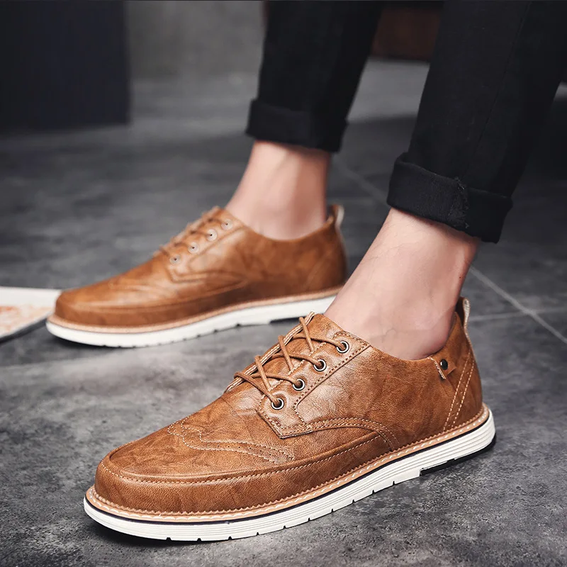 Summer Men's Casual Shoes Fashion Flats Business Shoes 2018 New Joker British Korean Leisure Leather men dress shoes Yasilaiya
Summer Men's Casual Shoes Fashion Flats Business Shoes 2018 New Joker British Korean Leisure Leather men dress shoes Yasilaiya