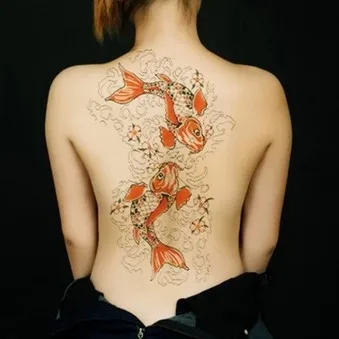 10pcs large big fish totem designs Temporary tattoos stickers Waterproof body paint fake tatoo new 2018 for women free shipping
10pcs large big fish totem designs Temporary tattoos stickers Waterproof body paint fake tatoo new 2018 for women free shipping