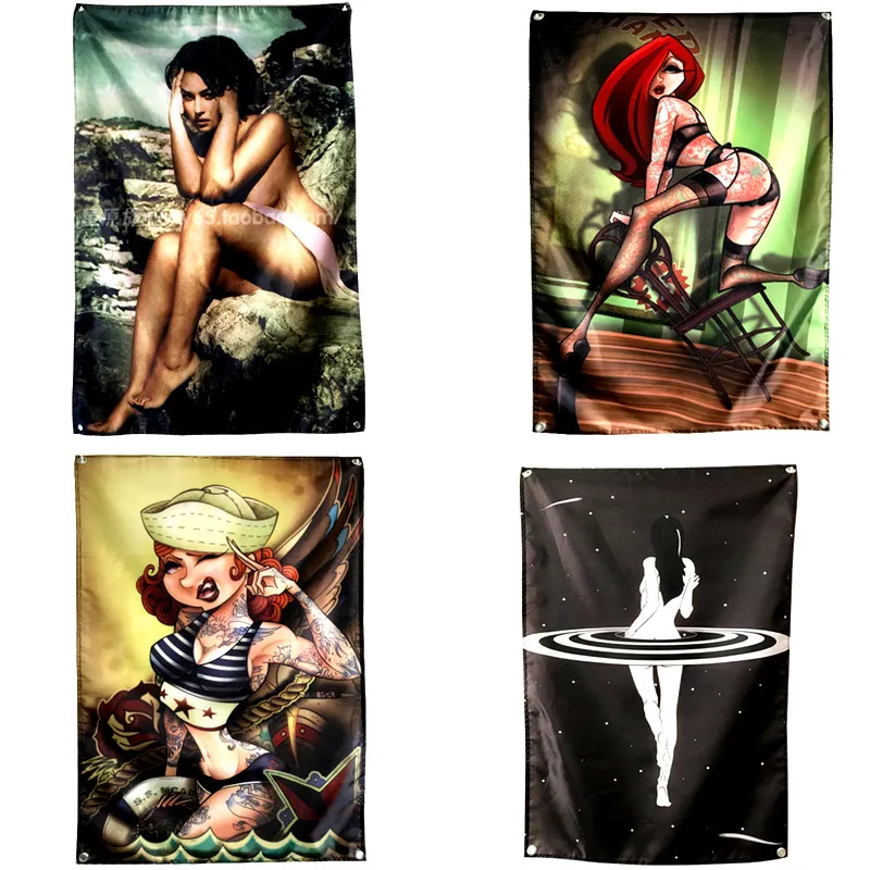 Sexy tattooed bad girl Shabby chic Rock poster flag banner tapestry cloth painting Mural Bar Cafe Bedroom Background Decoration
Sexy tattooed bad girl Shabby chic Rock poster flag banner tapestry cloth painting Mural Bar Cafe Bedroom Background Decoration