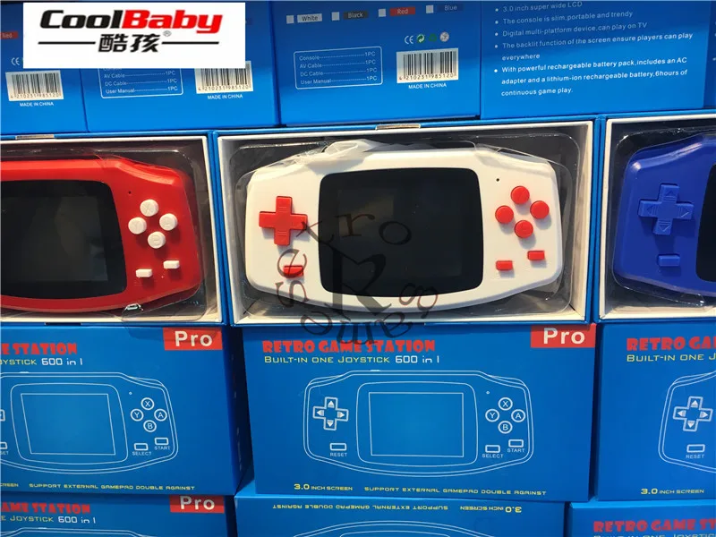Coolbaby RS-5 Retro Portable Mini Handheld Game Console built-in one joystick 600 in 1 Classic Games 8-Bit 3.0'' Color LCD
Coolbaby RS-5 Retro Portable Mini Handheld Game Console built-in one joystick 600 in 1 Classic Games 8-Bit 3.0'' Color LCD