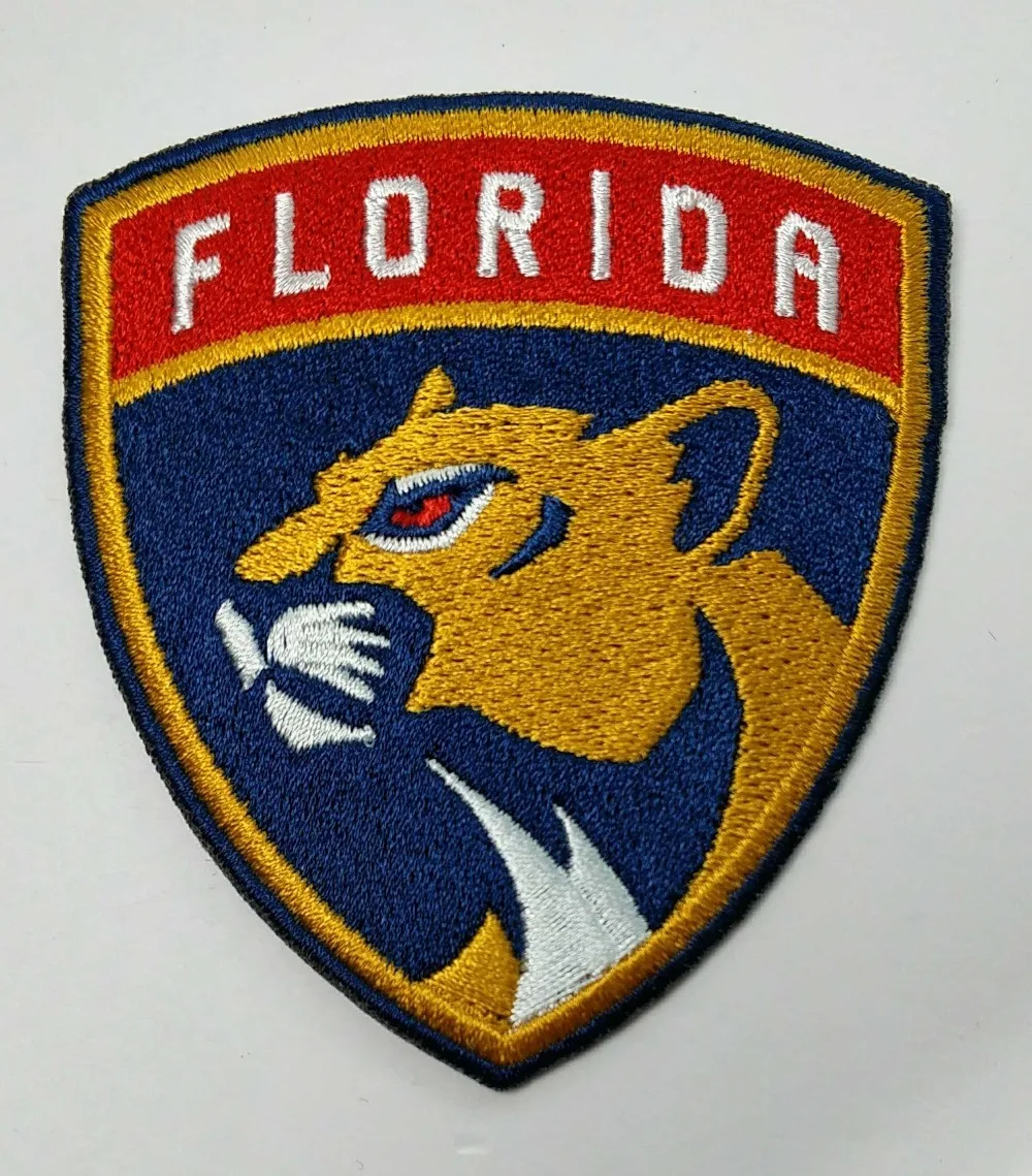 2pcs/lot NHL National Hockey League club Team panthers logo iron on Patch Aufnaeher Applique Buegelbild Embroidered badge
2pcs/lot NHL National Hockey League club Team panthers logo iron on Patch Aufnaeher Applique Buegelbild Embroidered badge