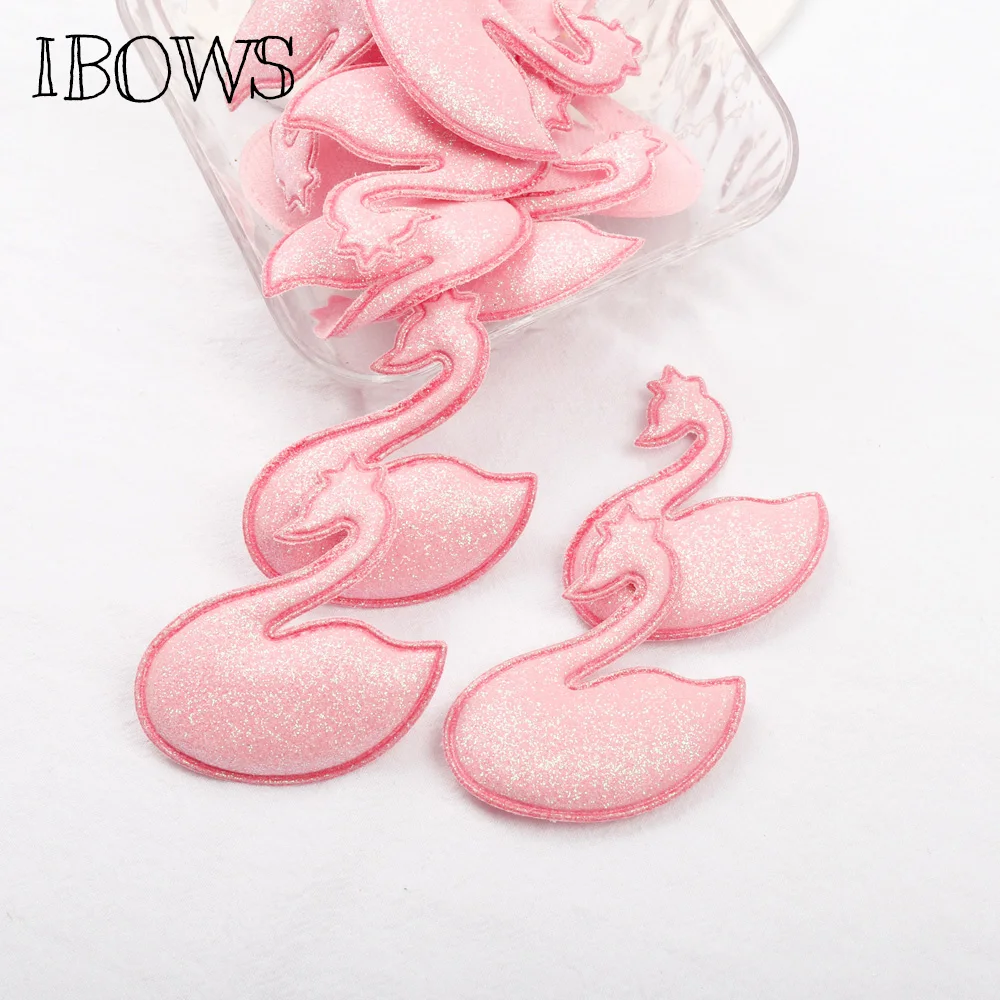 IBOWS 10Pcs Glitter Appliques Pink Swan Padded Shiny/Glittered Cute Appliques For Kid DIY Patches Baby Headwere Accessories
IBOWS 10Pcs Glitter Appliques Pink Swan Padded Shiny/Glittered Cute Appliques For Kid DIY Patches Baby Headwere Accessories