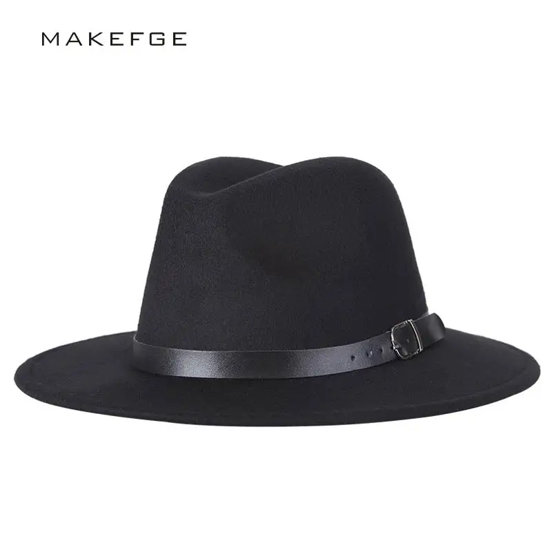 chapeau feutre Designl Women's Chapeu Feminino Fedora Hat For Laday Wide Brim Sombreros Jazz Church Cap Panama Fedora top hat
chapeau feutre Designl Women's Chapeu Feminino Fedora Hat For Laday Wide Brim Sombreros Jazz Church Cap Panama Fedora top hat