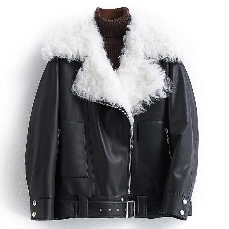 Autumn Winter Sheepskin Down Coat Real Genuine Leather Jacket Women Clothes 2019 Korean Vintage Tops Chaqueta Mujer B18R011235
Autumn Winter Sheepskin Down Coat Real Genuine Leather Jacket Women Clothes 2019 Korean Vintage Tops Chaqueta Mujer B18R011235