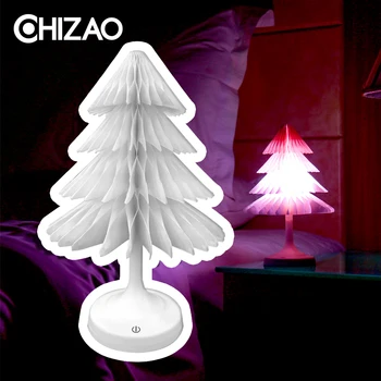 CHIZAO Christmas Tree LED Decorative lighting Holiday lights Table lamp Multiple color switching DIY installation USB or Battery 
CHIZAO Christmas Tree LED Decorative lighting Holiday lights Table lamp Multiple color switching DIY installation USB or Battery
