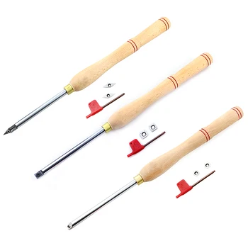 Wood Turning Lathe Tool For Wood Roughing Finishing And Detailing Matched With 2 Pcs Carbide Inserts Lathe Cutter
Wood Turning Lathe Tool For Wood Roughing Finishing And Detailing Matched With 2 Pcs Carbide Inserts Lathe Cutter