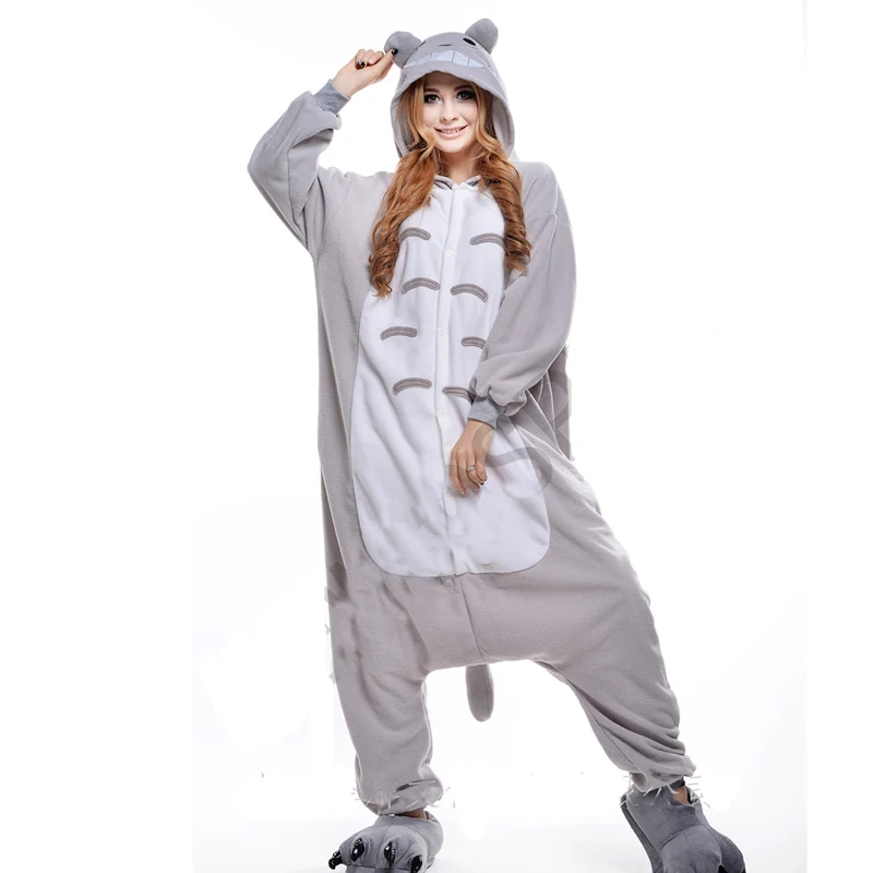 Totoro Kigurumi Pajamas Onesies For Adults Women Men Animal Cartoon One-Piece Sleepwear Halloween Cosplay Party Costume XXL Size
Totoro Kigurumi Pajamas Onesies For Adults Women Men Animal Cartoon One-Piece Sleepwear Halloween Cosplay Party Costume XXL Size