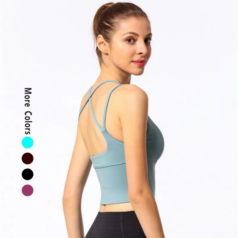 Fitness Women Breathable Yoga Top Gym Workout Tank Top Sexy Backless Sport T Shirt Women Running Shirt Sport Crop Top with Pad
Fitness Women Breathable Yoga Top Gym Workout Tank Top Sexy Backless Sport T Shirt Women Running Shirt Sport Crop Top with Pad
