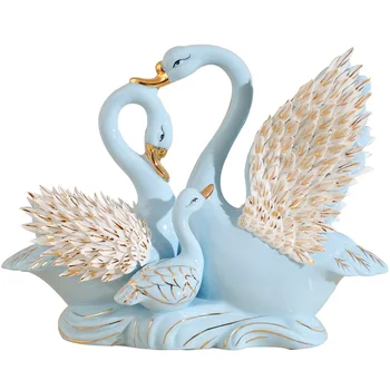 3D blue pink ceramic swan Feng Shui porcelain figurine home decor crafts lucky animal ornaments wedding decorations gift
3D blue pink ceramic swan Feng Shui porcelain figurine home decor crafts lucky animal ornaments wedding decorations gift