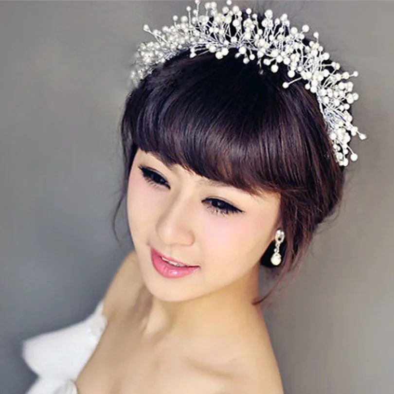 Elegant Hairband Simulated Pearls Women Headband Forehead Bridal Pearl Jewelry Marriage Diadem Wedding Hair Accessories Gifts
Elegant Hairband Simulated Pearls Women Headband Forehead Bridal Pearl Jewelry Marriage Diadem Wedding Hair Accessories Gifts