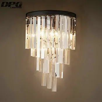 110v 220v Modern Art crystal decoration Iron wall lamp wall light indoor lighting wall sconces for bedroom
110v 220v Modern Art crystal decoration Iron wall lamp wall light indoor lighting wall sconces for bedroom