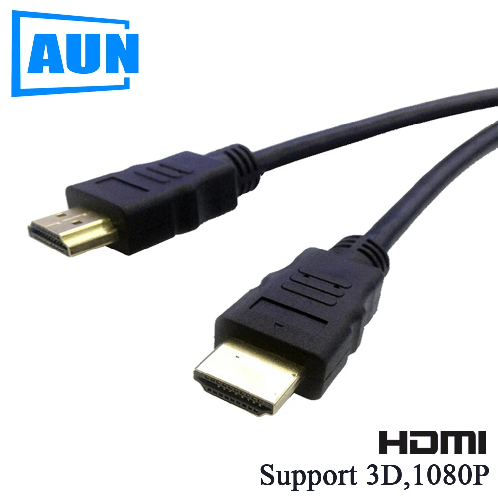 AUN HDMI Cable Black 2.8m 4.8m High purity Oxygen-free Copper Male-Male High speed Transmission Support 3D 1080P Data line HC48B
AUN HDMI Cable Black 2.8m 4.8m High purity Oxygen-free Copper Male-Male High speed Transmission Support 3D 1080P Data line HC48B