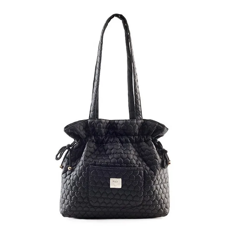 Nylon Shoulder Bag New 2018 The large capacity Black Shoulder Bag Draw String Soft White Love Leisure Or Travel Bag Women
Nylon Shoulder Bag New 2018 The large capacity Black Shoulder Bag Draw String Soft White Love Leisure Or Travel Bag Women