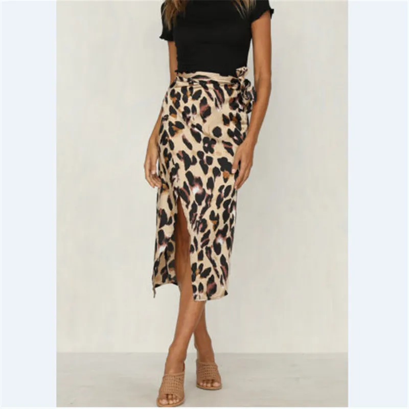 Sexy Women Leopard Print Skirt Fashion New Asymmetric Mini Bodycon Skirt 2018 Summer Style High Waist Skirts Elegant Midi Skirts
Sexy Women Leopard Print Skirt Fashion New Asymmetric Mini Bodycon Skirt 2018 Summer Style High Waist Skirts Elegant Midi Skirts