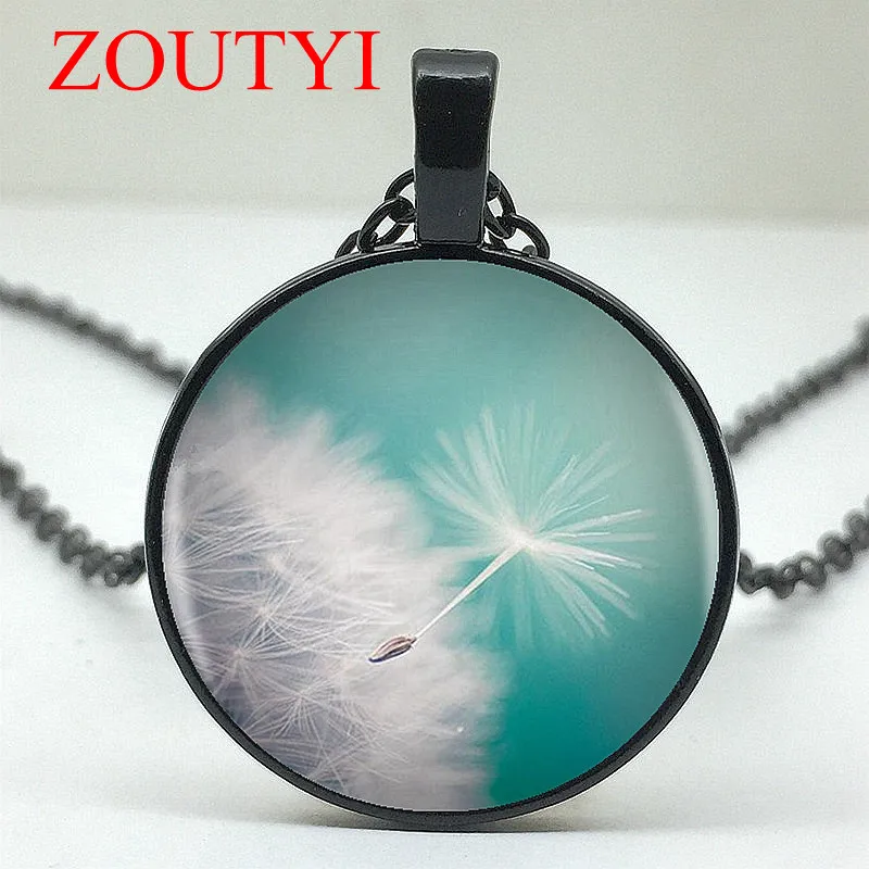 2018 / fashion hot dandelion glass round pendant necklace, men and women wear jewelry necklace
2018 / fashion hot dandelion glass round pendant necklace, men and women wear jewelry necklace