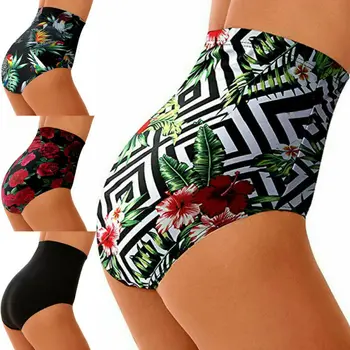 2019 Women High Waist Swimsuit Bikini Bottoms Tankini Bottom Swim Shorts Plus Size Floral Print Briefs Hot
2019 Women High Waist Swimsuit Bikini Bottoms Tankini Bottom Swim Shorts Plus Size Floral Print Briefs Hot