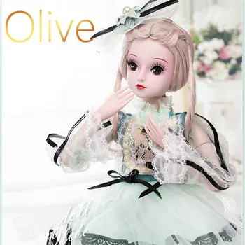 60CM Alive Princess Doll Bjd Dolls 1/3 Dress Girl Doll 19 Ball Jointed Toy Dolls Kids Toys for Girl Children Birthday Gifts
60CM Alive Princess Doll Bjd Dolls 1/3 Dress Girl Doll 19 Ball Jointed Toy Dolls Kids Toys for Girl Children Birthday Gifts