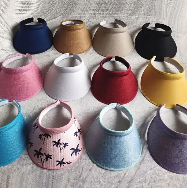 Summer Women Casual Sun Visor Hat Beach Empty hat Ladies Adjustable Nature Straw Topless Cap
Summer Women Casual Sun Visor Hat Beach Empty hat Ladies Adjustable Nature Straw Topless Cap