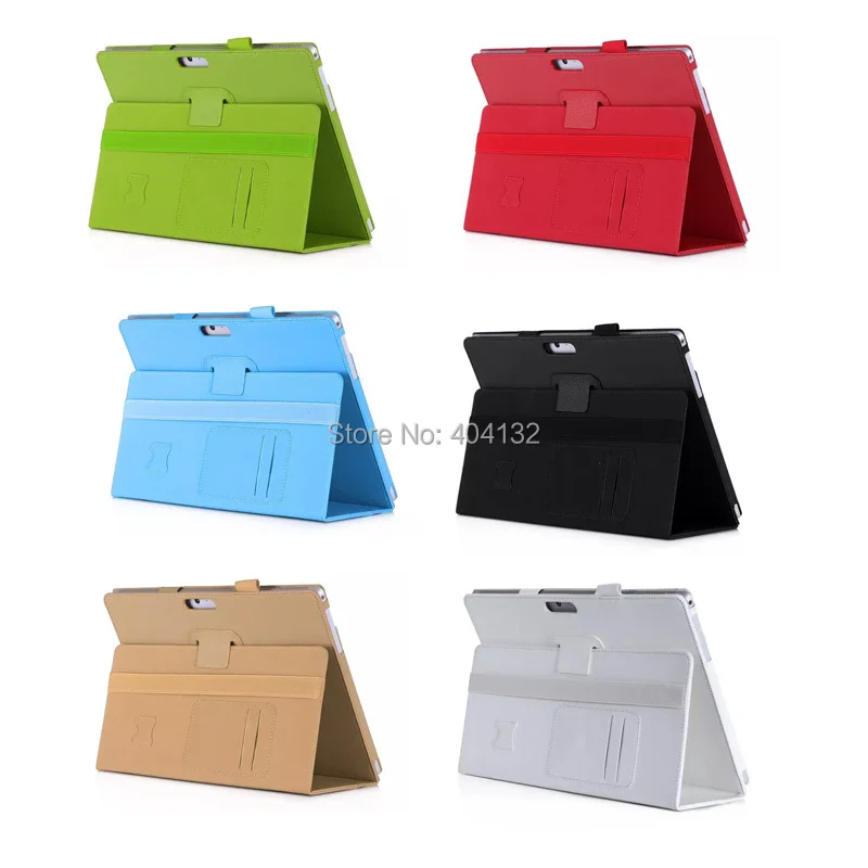 10PCS Universal Luxury Leather Case Stand Book Style Cover For Microsoft Surface Pro 4 /Pro 3 With Handstrap and Card Holder
10PCS Universal Luxury Leather Case Stand Book Style Cover For Microsoft Surface Pro 4 /Pro 3 With Handstrap and Card Holder