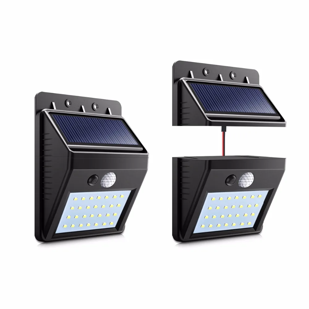 Motion PIR Sensor Solar light 20LEDs solar panel light / 28LEDs Separable LED Solar lamp Waterproof Outdoor Wall Security
Motion PIR Sensor Solar light 20LEDs solar panel light / 28LEDs Separable LED Solar lamp Waterproof Outdoor Wall Security