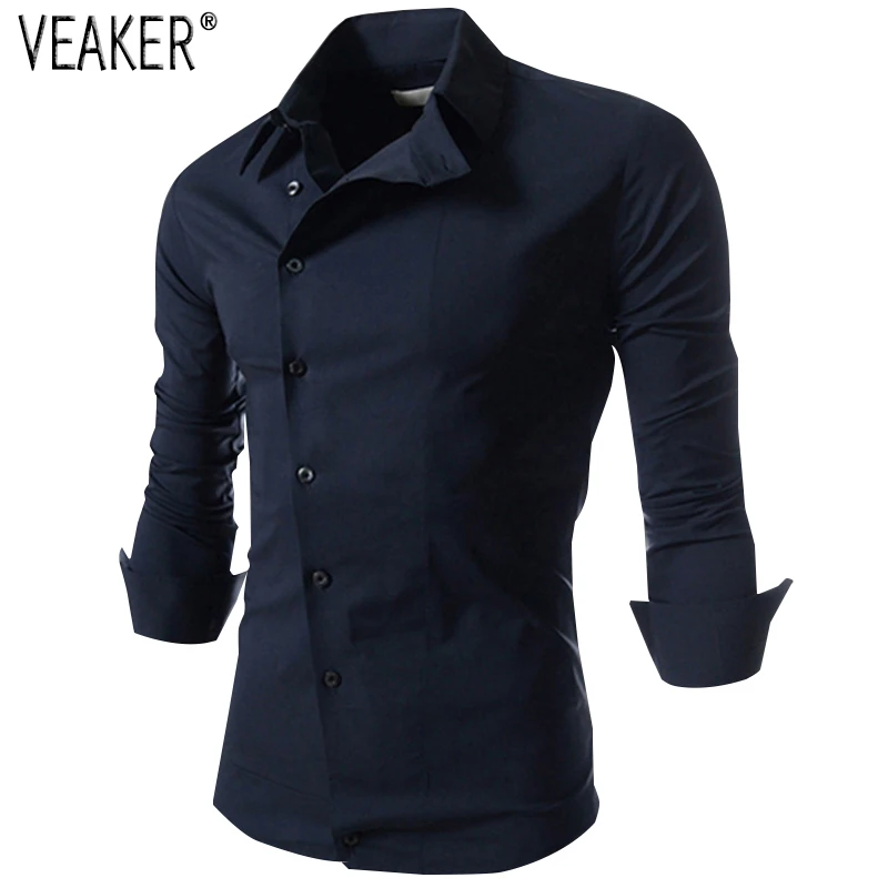 2018 Autumn New Men's Slim Fit Shirts Solid Color Long Sleeve Shirt Tops White Red Black Male Casual Business Shirt M-3XL
2018 Autumn New Men's Slim Fit Shirts Solid Color Long Sleeve Shirt Tops White Red Black Male Casual Business Shirt M-3XL