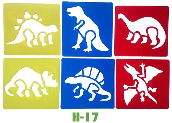 6PCS/LOT.Dinosaur Dragon template stencil Kids art board Early learning educational toy Party favor Self learn14x15cm 18 design
6PCS/LOT.Dinosaur Dragon template stencil Kids art board Early learning educational toy Party favor Self learn14x15cm 18 design